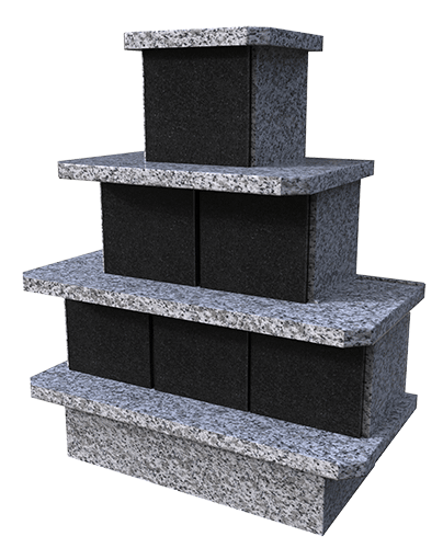 columbarium saphir 6 gris