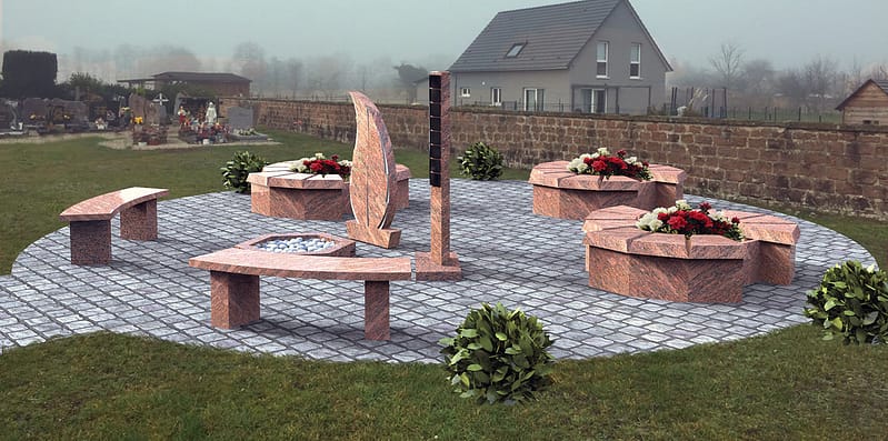 IMPLANTATION COLUMBARIUMS TURQUOISE.